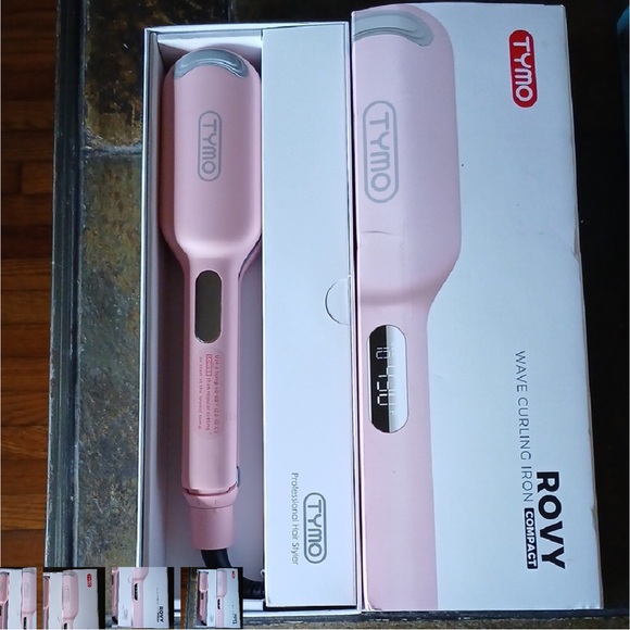 TYMO Pink Wave Curling Iron - Picture 1 of 5